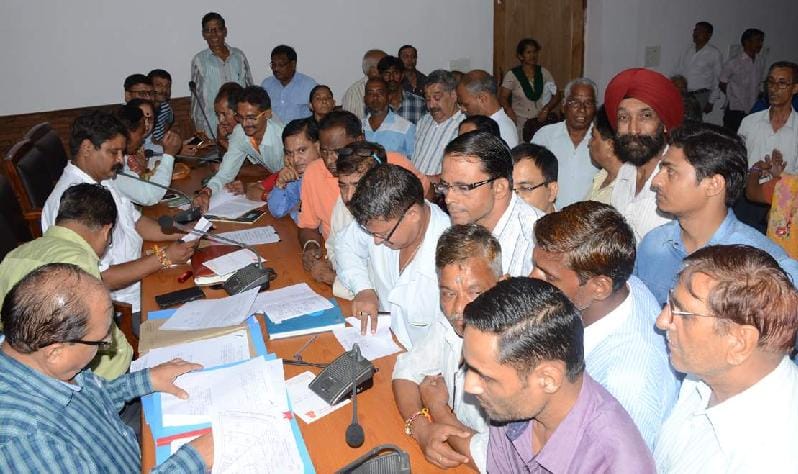 Rising mob, 240 were transferred in building conversion