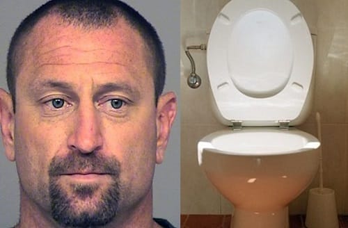 Police collected poop as DNA sample to catch thief who forgot to flush toilet In Los Angeles