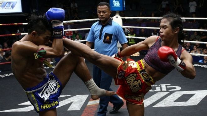 Thailand transgender boxer challenge for men