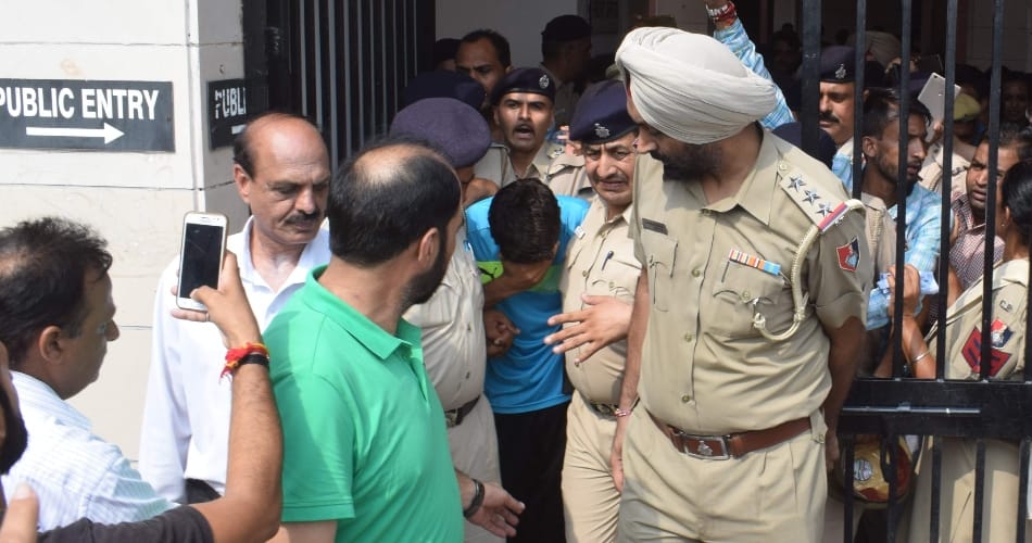 chandigarh stalking case, varnika kundu, vikas baral statement