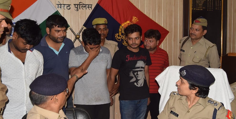 Five people including former SP leader arrested from hotel