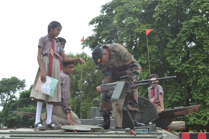 Army Exhibition at Kanpur Cantt