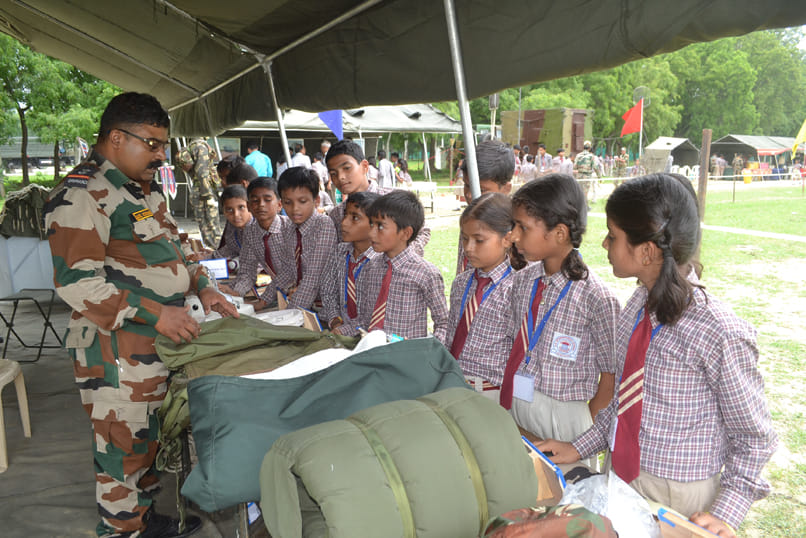 Army Exhibition at Kanpur Cantt
