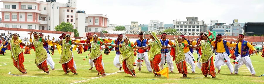 final rehearsal took place in sms stadium of jaipur before 71st independence day 