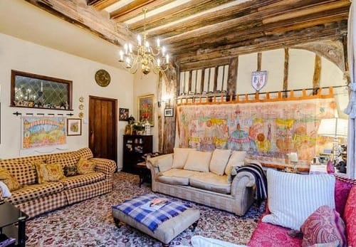 Harry Potter De Vere House house is up for sale at Suffolk village of Lavenham in England