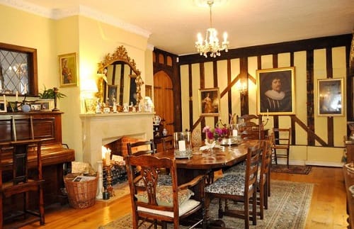 Harry Potter De Vere House house is up for sale at Suffolk village of Lavenham in England