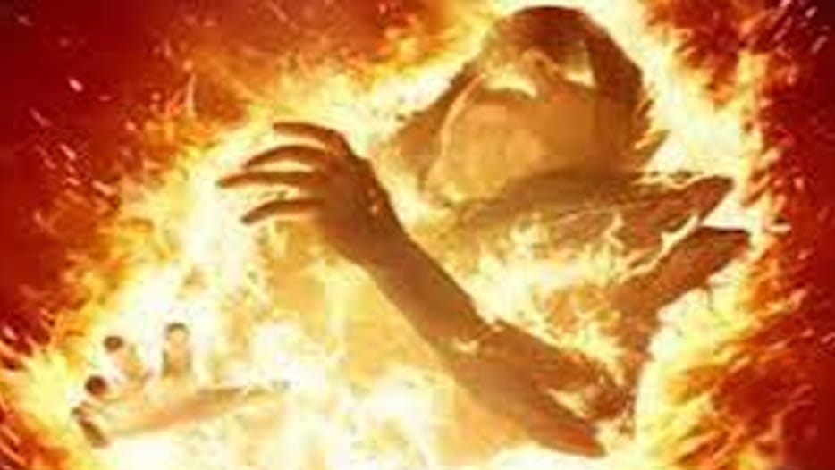 Pregnant took fire in adoption of innocent daughter