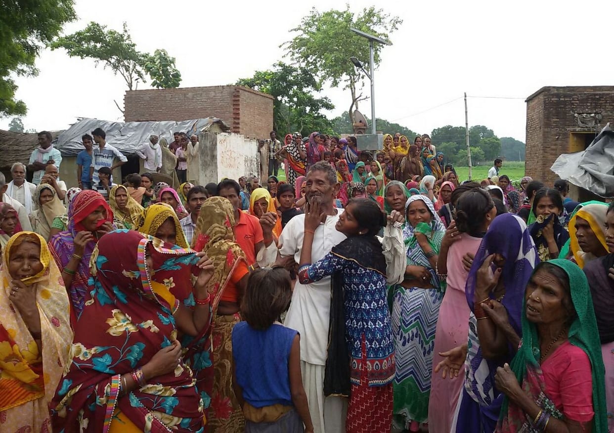 Jaunpur fire on a short circuit, four deaths