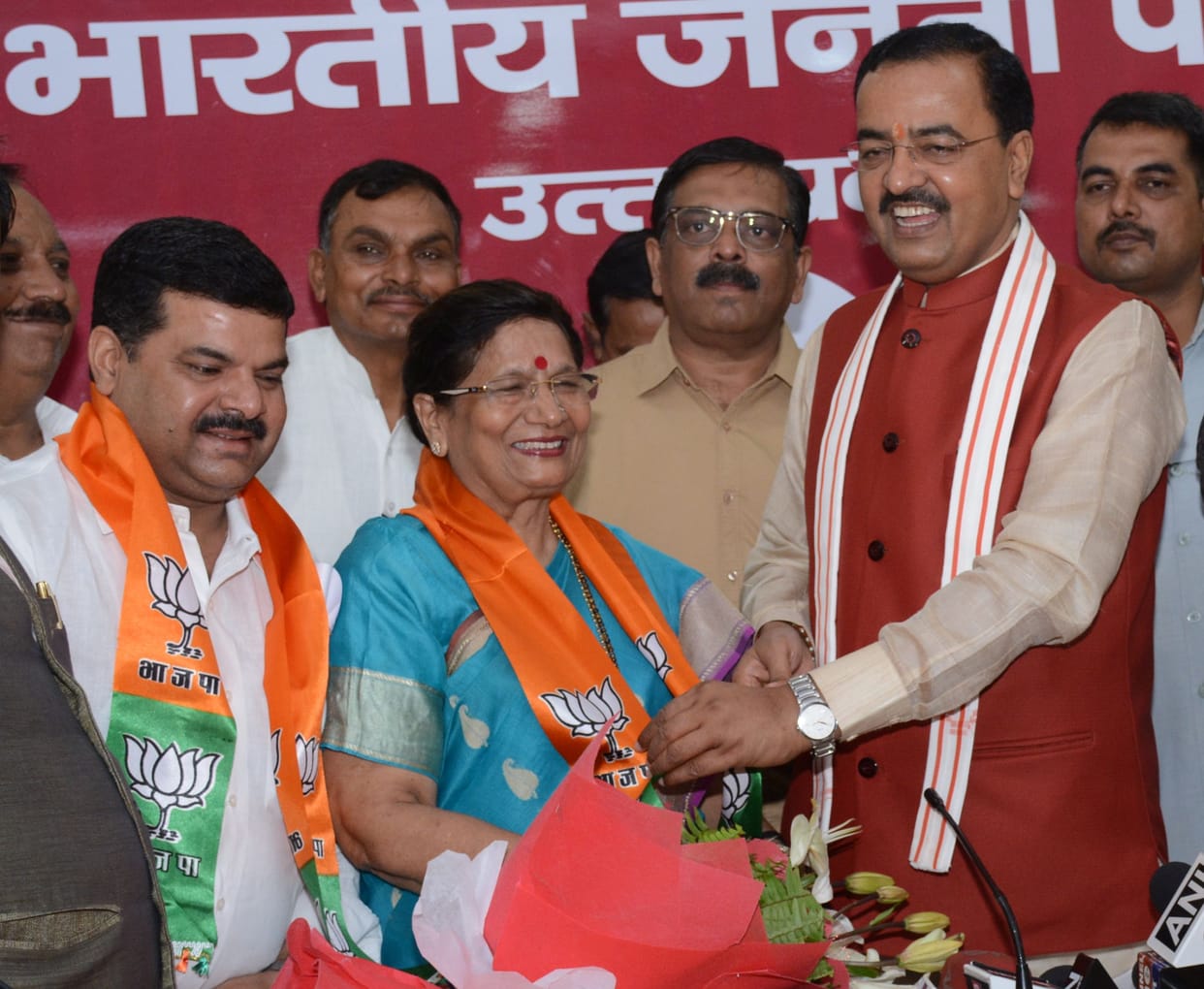 sarojini agrawal joins BJP.