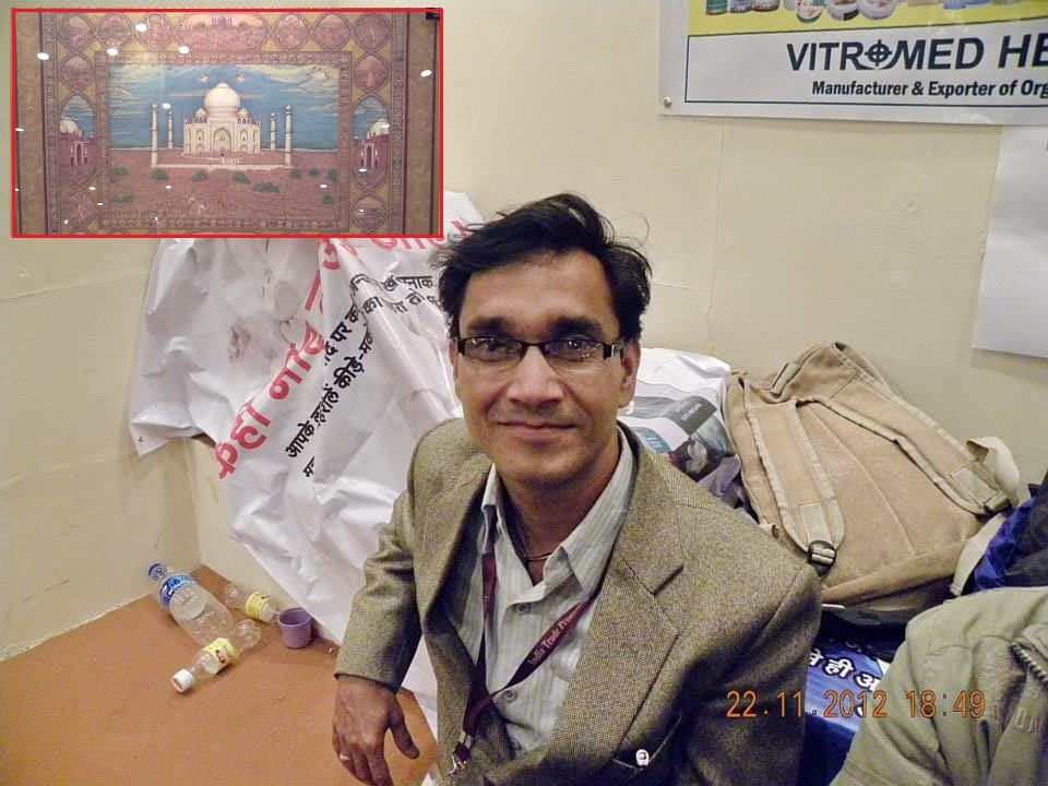 The cost of the Taj Mahal painting is 600 million