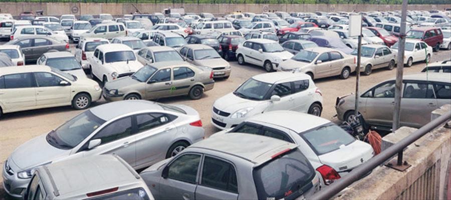 suv, sumo car parking rates in chandigarh multiplex