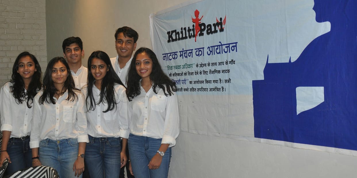 NRI students raised 28 lakhs for girl education here