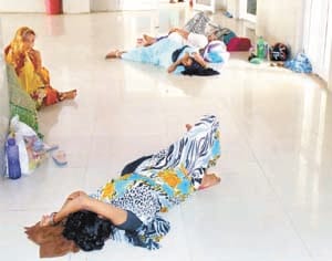 many problem in government hospitals in kaushambi