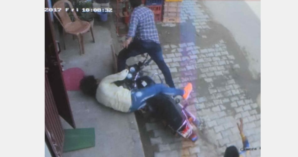 Youth shot dead in Rohtak, CCTV captures the murder