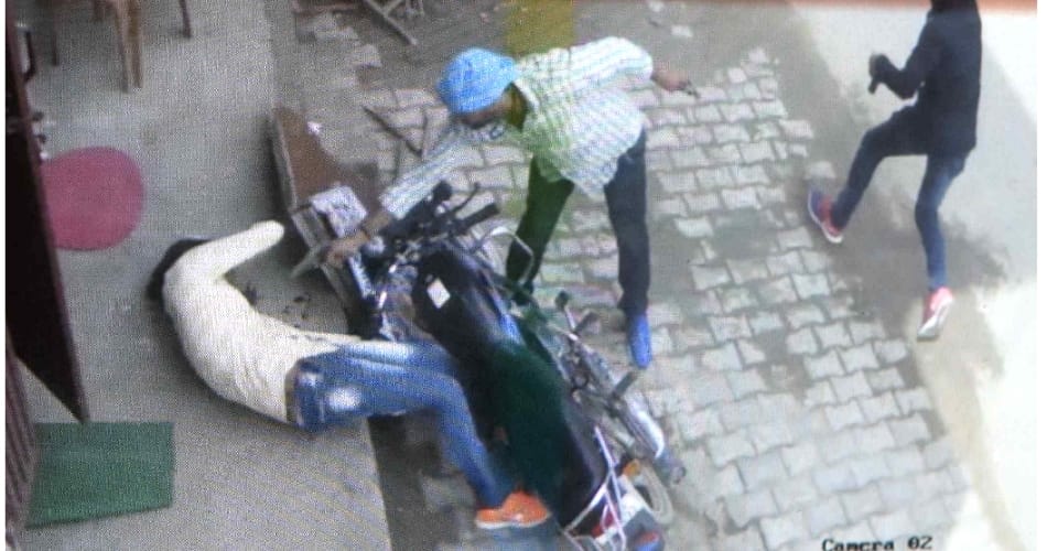 Youth shot dead in Rohtak, CCTV captures the murder