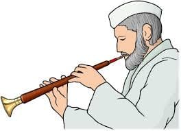 Muslims playing Shehnai in Govinddev Temple