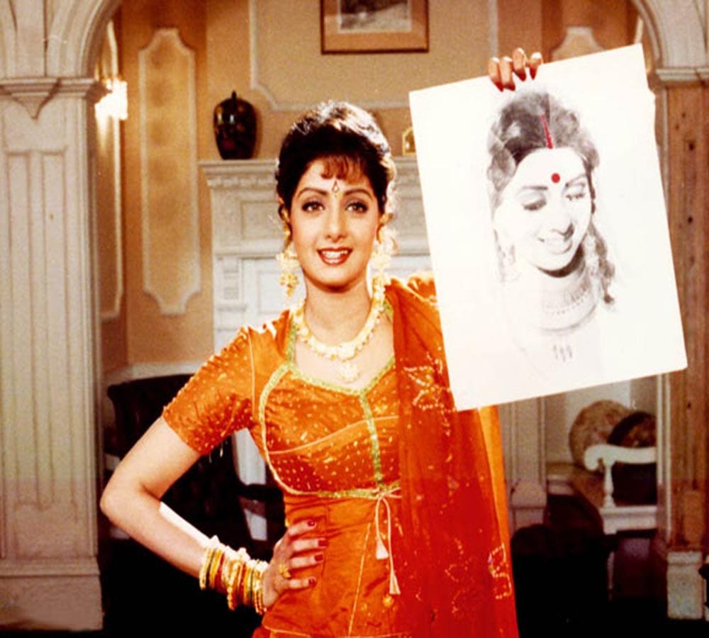 Sridevi got scared of actress Reema Lagoo's role in Mahesh Bhatt's 'Gumrah'