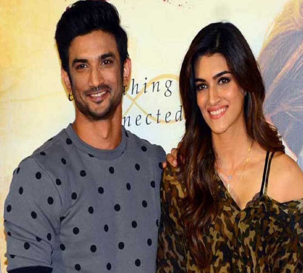 kriti sanon speaks over the relationship with sushant singh rajput