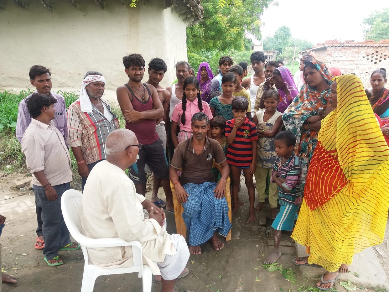 Varanasi Youth sensational claim, 100 meter blown by animals