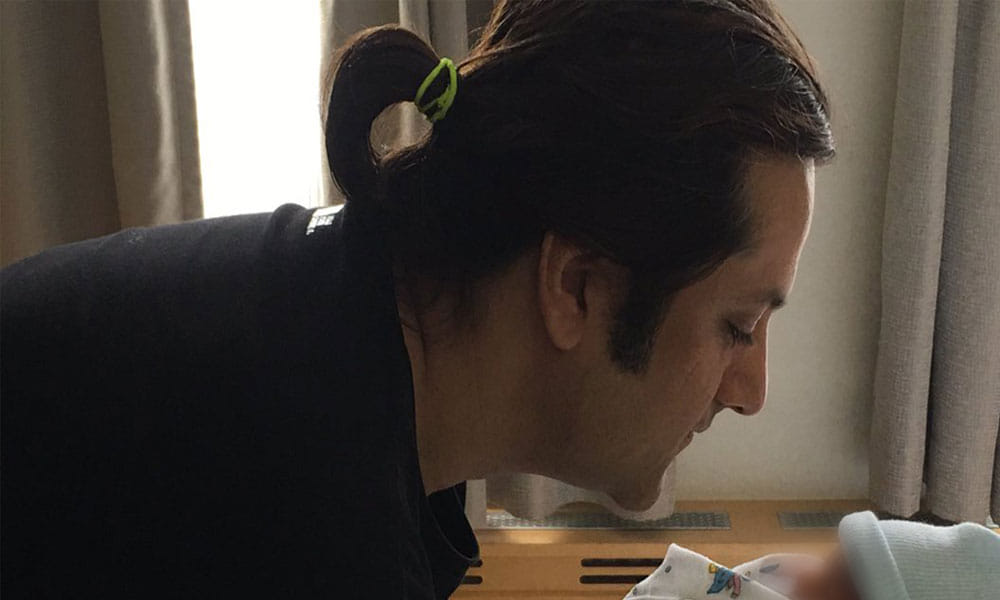 Fardeen Khan Shares The First Picture Of Baby Boy Azarius Fardeen Khan