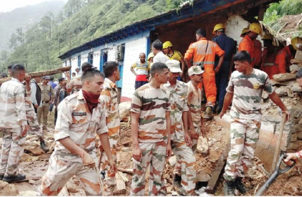 cloudburst in pithoragarh