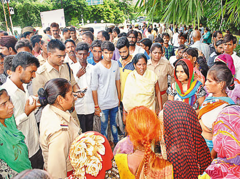 report against 4 people in women murder case