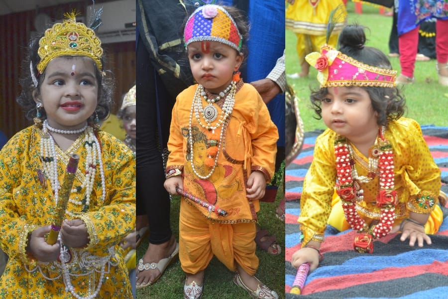 Pics of Ghar Ghar Kanha in amar ujala in Lucknow.