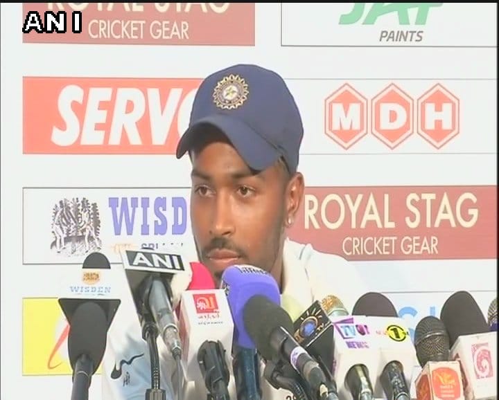 right now I'm enjoying my game Says Hardik Pandya