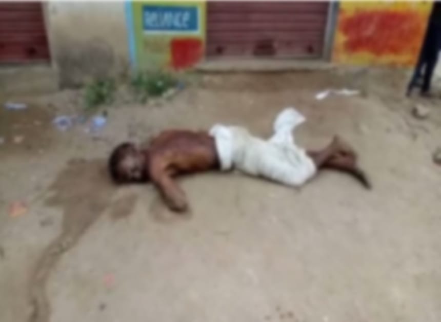 semi nude dead body found in sikar police doubted it as murder 