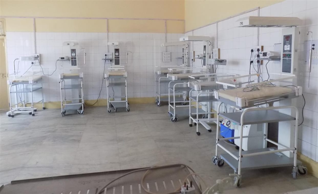 White elephant made born care unit