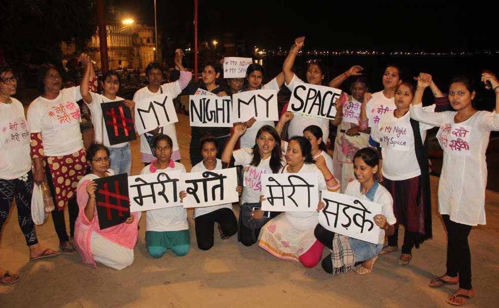 varanasi daughter do campaign meri raat meri sadak in mid night