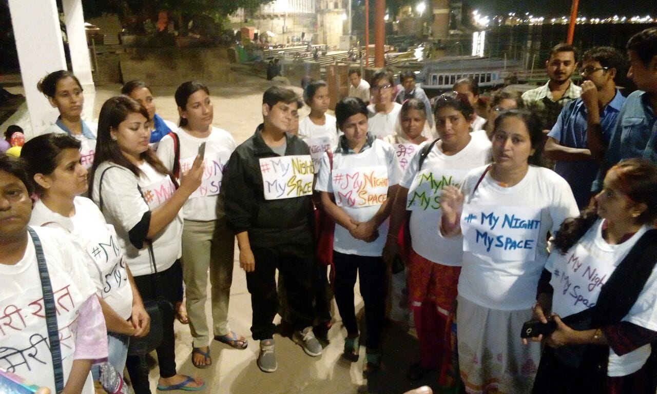 varanasi daughter do campaign meri raat meri sadak in mid night