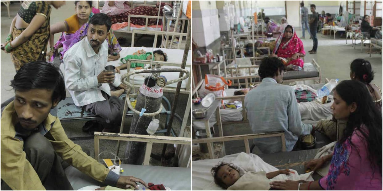 varanasi government hospitals are in very bad condition