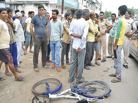 Death of student truck collision