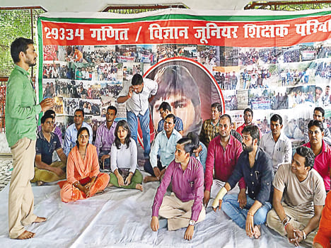 Teacher's Front meeting expressed happiness