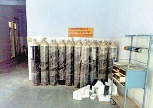 health department awaken, did arrangement of oxygen cylinders