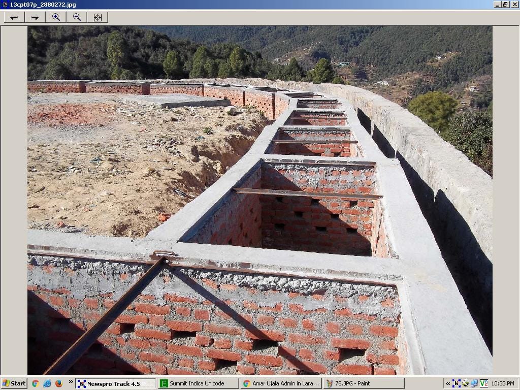 trunching ground to be at champawat khetikhan road