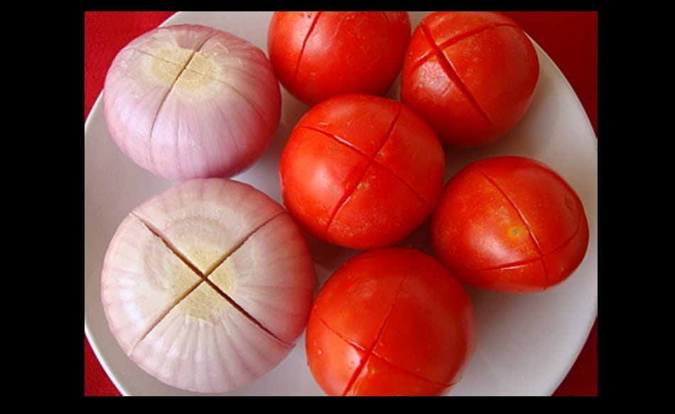 due to rapidly rise in price of tomato and onion price people are angry