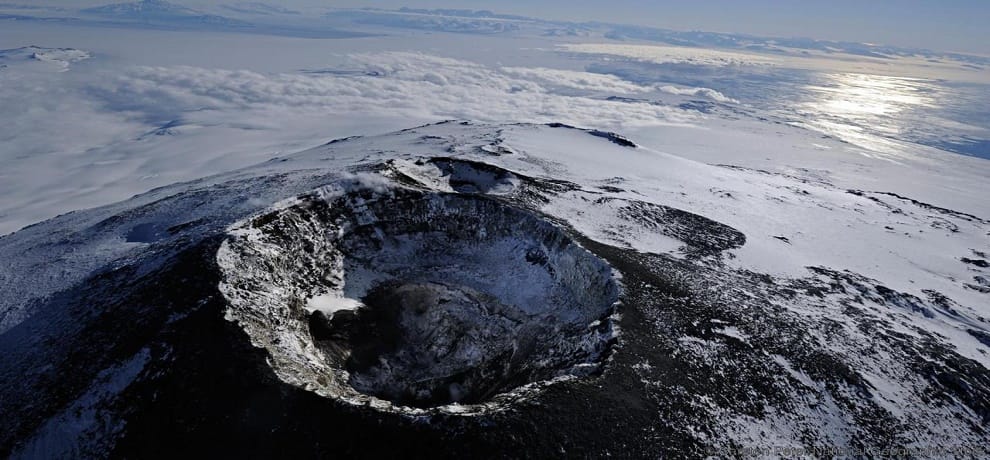 volcanic region on Earth discovered under Antarctica