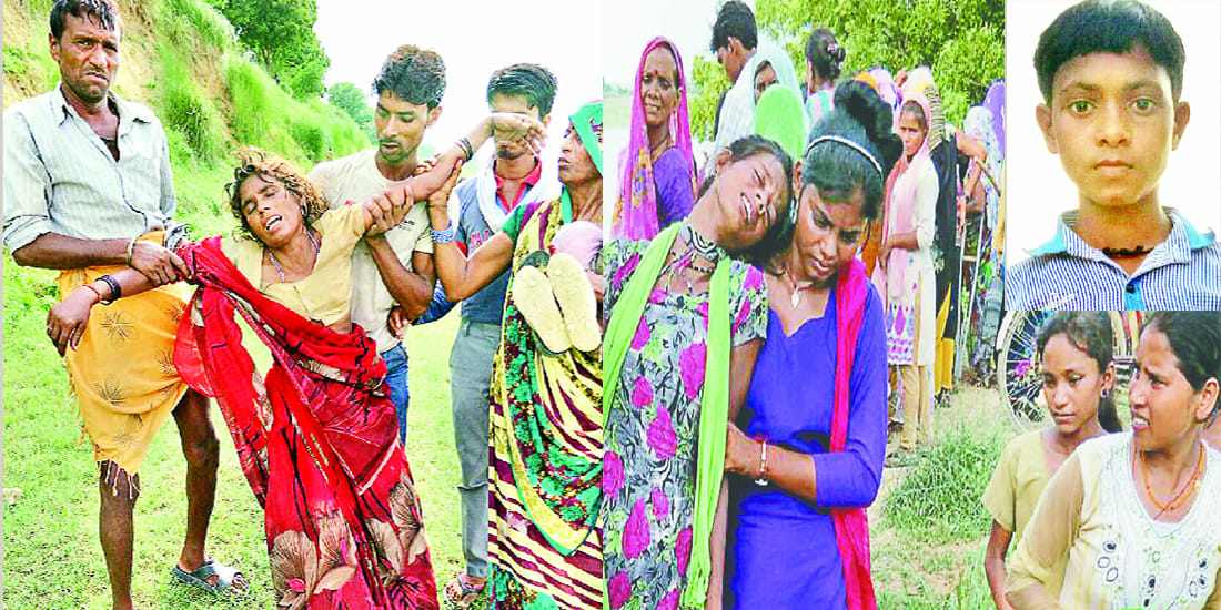 Brothers and sisters drowning death at hamirpur