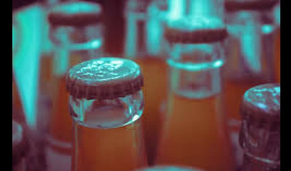people in smart city are having unreal food and drinks