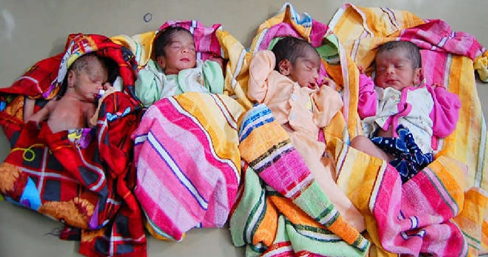 Amritsar lady gave birth to four child, two boys two girls