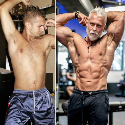 social media star Pawel Ladziak finds success after making himself look at least 10 years older 