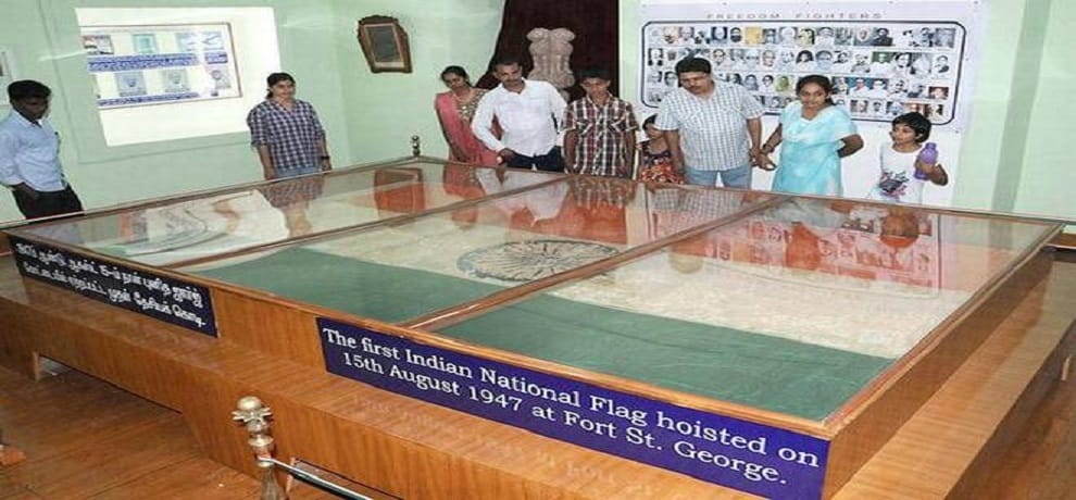 Indian tricolour hoisted in 1947 at Fort St George is still safe