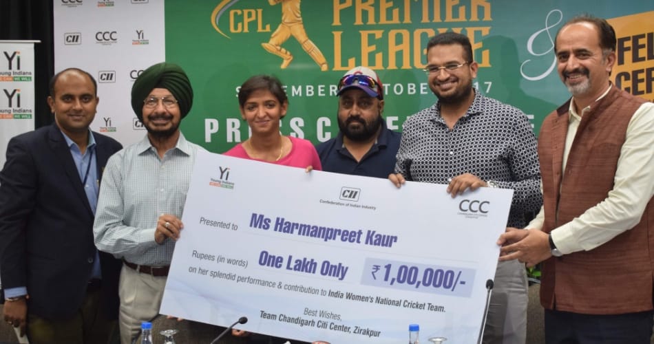 Harmanpreet kaur in CII Meeting, chandigarh news