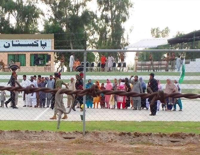 independence day 2017, india pakistan sadki border at fazilka of punjab