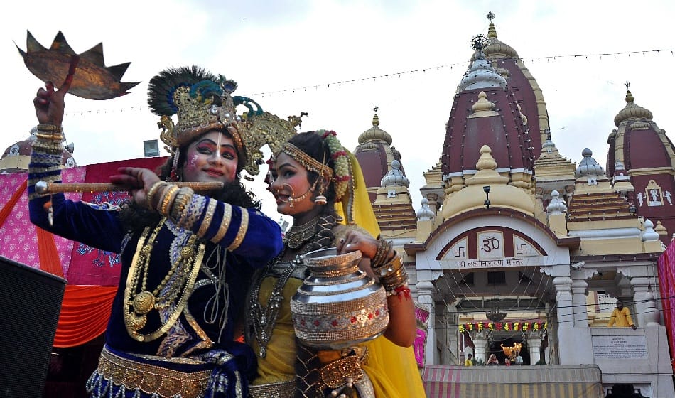 janmashtami preparations in delhi, every temple is looking beautiful