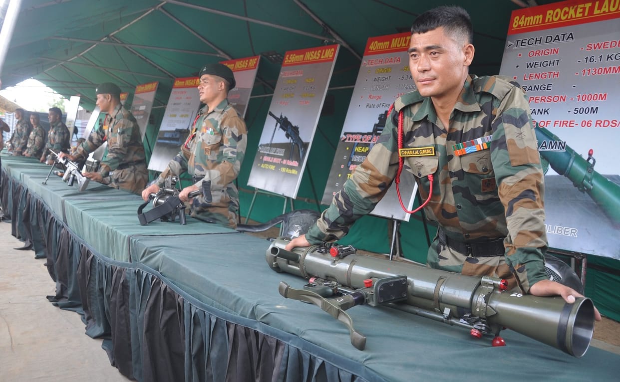 Northern Command will organize exhibition weapons women college of Udhampur