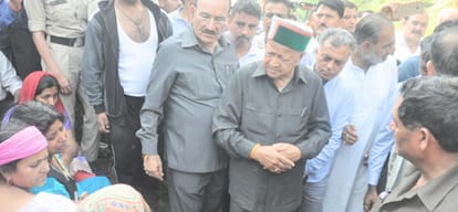 himachal landslide in mandi side story