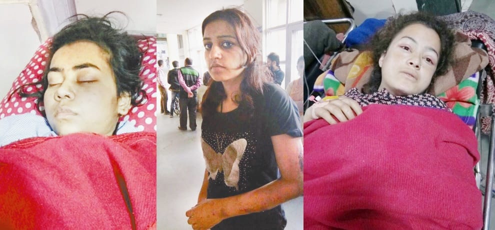 himachal landslide in mandi side story of nursing students